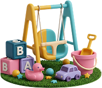 ঘরের বাইরের খেলনা